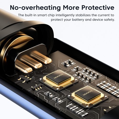 Toocki USB Type C - Lightning PD 20W kábel 2m fekete (TXCTL-YYA01)