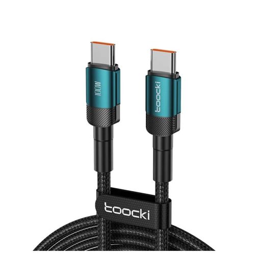 Toocki USB C 5A 100W kábel 1m zöld (TXCTT1-HY06)