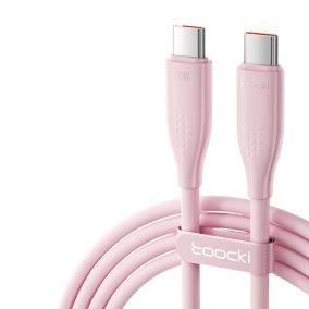 Toocki USB C 5A 100W kábel 2m pink (TXCTT1-RL05)
