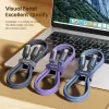 Toocki USB C 5A 100W kábel 1m lila (TXCTT1-SJ05)