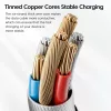 Toocki USB C 5A 100W kábel 1m (TXCTT1-SX01)