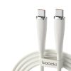 Toocki USB C 5A 60W kábel 1.2m fehér (TXCTT2- XJ02M)