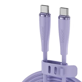 Toocki USB C 5A 60W kábel 1m lila (TXCTT2- XJ05M)