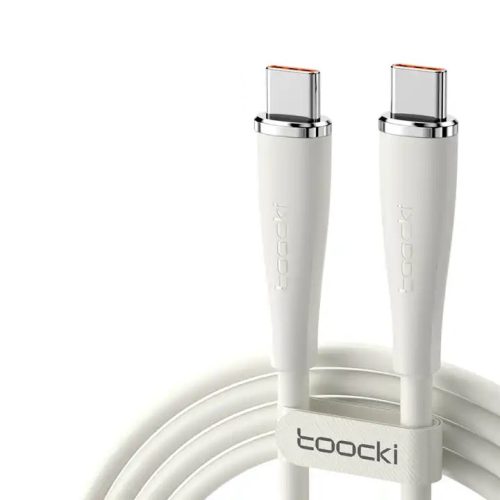 Toocki USB C 5A 60W kábel 2m fehér (TXCTT2- XJ02M)