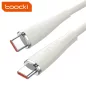 Toocki USB C 5A 60W kábel 2m fehér (TXCTT2- XJ02M)