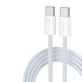 Toocki USB C 5A 60W kábel 1m fehér (TXCTT2-YS02)
