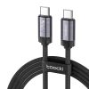 Toocki USB C 5A 240W kábel 2m szürke (TXCTT3-FZA0G)