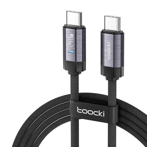 Toocki USB C 5A 240W kábel 2m szürke (TXCTT3-FZA0G)