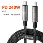Toocki USB C 5A 240W kábel 2m (TXCTT3-LXA01)