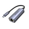 Unitek Prémium USB C to RJ45 1 Gbit 100W PD Ethernet adapter (U1323A)