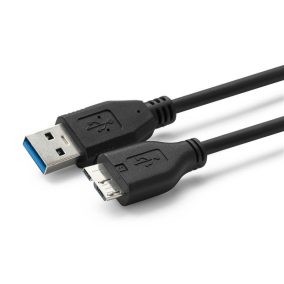   Microconnect USB 3.0 A - USB 3.0 micro B kábel 1m (USB3.0AB1MICRO)