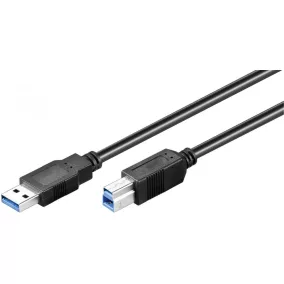 Microconnect USB 3.0 AM-BM 5m kábel (USB3.0AB5B)
