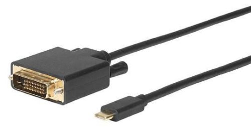Microconnect USB C - DVI-D 24+1 kábel 1.8m (USB3.1CDVI18B)