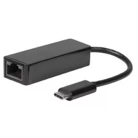 Lanberg USB C Gigabit hálózati adapter, fekete (NC-1000-02)