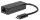 Lanberg USB C Gigabit hálózati adapter, fekete (NC-1000-02)