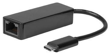 Lanberg USB C Gigabit hálózati adapter, fekete (NC-1000-02)