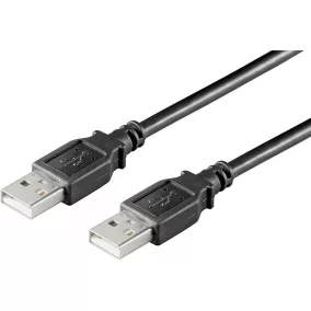 Microconnect USB 2.0 AM-AM kábel 3m (USBAA3B)