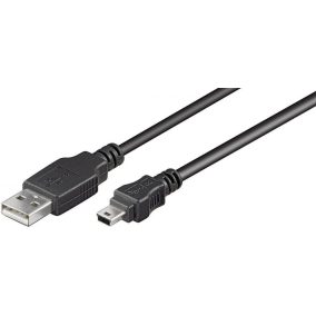 Microconnect USB 2.0 mini kábel 10m (USBAMB510)