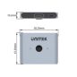 Unitek kétirányú HDMI 2.1 8K 60Hz kapcsoló 2 portos (V1163A)