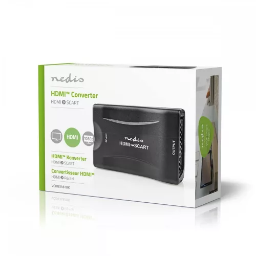Nedis HDMI to SCART átalakító konverter (VCON3461BK)