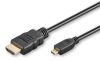 Microconnect micro HDMI 2.0 4K 60Hz kábel 1m (HDM19191V2.0D)