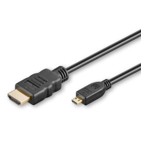   Microconnect micro HDMI 2.0 4K 60Hz kábel 1m (HDM19191V2.0D)