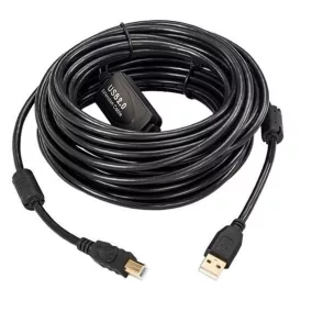   Microconnect USB 2.0 AM-BM aktív nyomtató kábel 10m (USBAB10B-ACTIVE)