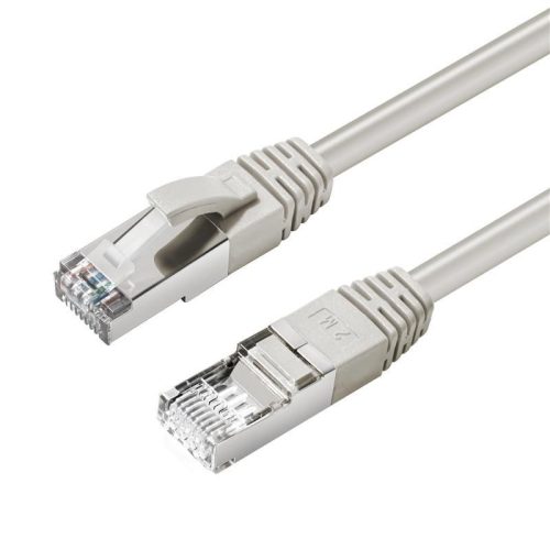 MicroConnect CAT6A S/FTP hálózati kábel 0.5m szürke (MC-SFTP6A005)