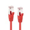 MicroConnect CAT6A S/FTP hálózati kábel 0.5m piros (MC-SFTP6A005R)