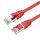 MicroConnect CAT6A S/FTP hálózati kábel 0.5m piros (MC-SFTP6A01R)