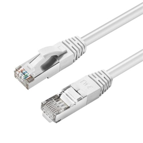 MicroConnect CAT6A S/FTP hálózati kábel 0.5m fehér (MC-SFTP6A005W)