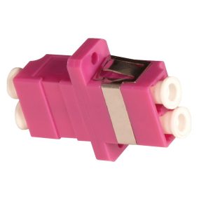  Lanview LC - LC multimode duplex OM4 toldó adapter (LVO231256)
