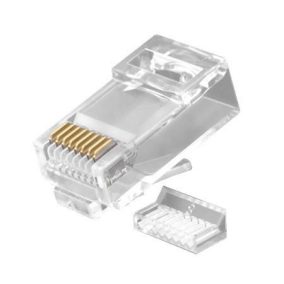   Lanview RJ45 UTP CAT6A csatlakozó dugó tömör kábelhez, 10db (LVN125416)