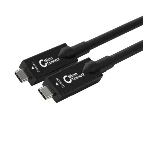   Microconnect USB 3.2 Gen 2 60W 10 Gbit/s 4K 60Hz hibrid kábel 10m (USB3.2CC10OP)