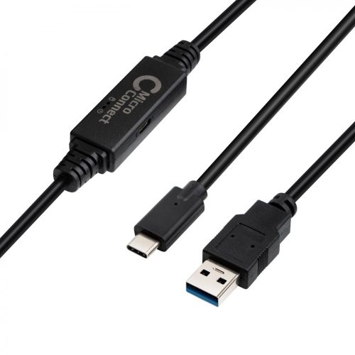 Microconnect USB C - USB 3.0 aktív kábel 5m (USB3.1CA5AMP)