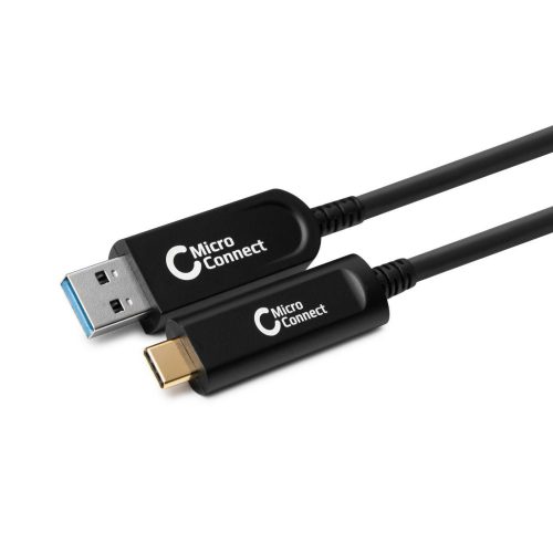 Microconnect Prémium USB C Gen 2 - USB 3.2 10Gbit/s optikai kábel 10m (USB3.2CA10OP)