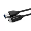Microconnect USB C to USB 3.0 B kábel 3m (USB3.1CB3)