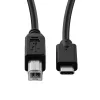 Microconnect USB C to USB 2.0 B kábel, 5m (USB3.1C2B5)