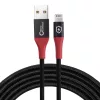 MicroConnect Safe Charge USB A - Lightning adatblokkoló kábel 1.5m (ALIGHTNING-SC)