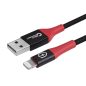 MicroConnect Safe Charge USB A - Lightning adatblokkoló kábel 1.5m (ALIGHTNING-SC)