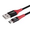MicroConnect Safe Charge USB C - USB A adatblokkoló kábel 1.5m (AUSBC-SC)