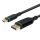 Microconnect USB C to Displayport 4K 144HZ kábel 0.5m (MC-USBCDP05)