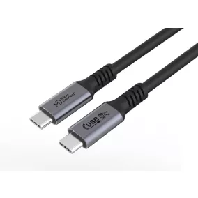 Microconnect Prémium USB 4 Gen 3.2 240w kábel 0.25m (USB4CC025-240W)