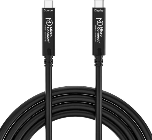 Microconnect USB 3.2 Gen 2 10 Gbit/s 8K 30Hz kábel 15m (MC-USB3.2CC15-8K-OP)