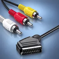 SCART - RCA kábelek
