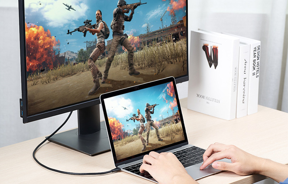 USB-C → DisplayPort kábel – így csatlakoztassa laptopját gamer monitorhoz 4K-ban