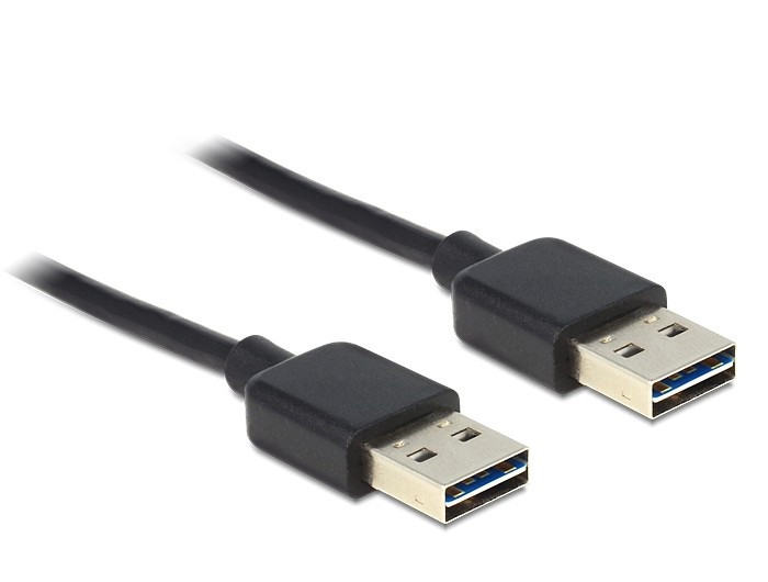 Delock Easy USB 2.0 AM-AM kábel 3m (83462) Delock Easy USB 2.0 AM-AM kábel 3m (83462)