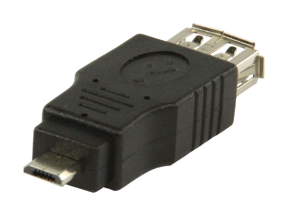 Valueline Adapter USB A aljzat - 5 tűs micro USB B dugó (VLCP60901B) Valueline Adapter USB A aljzat - 5 tűs micro USB B dugó (VLCP60901B)